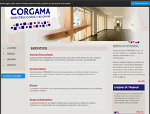 Tablet Screenshot of corgama.com